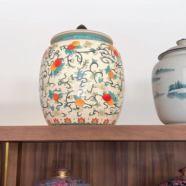 瓷片茶叶罐罐罐罐呀呀呀