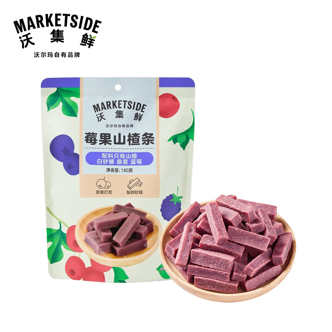 沃集鲜 莓果山楂条 180g