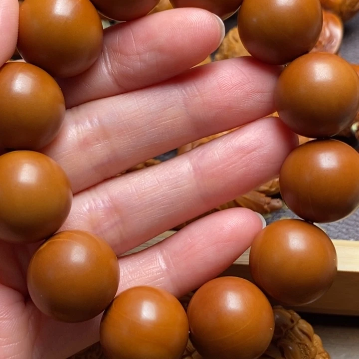 手串/手链橄榄核1.85 正圆的光珠