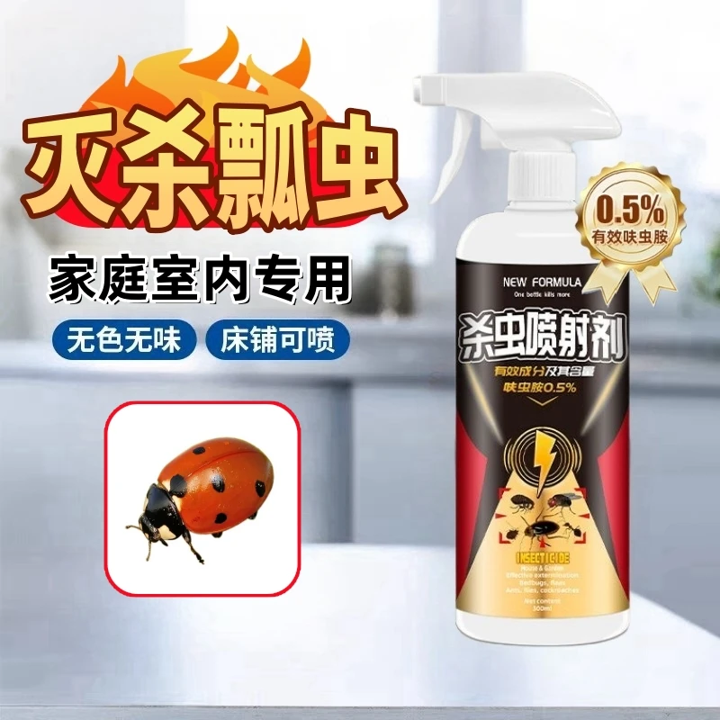 瓢虫杀虫剂七星瓢虫异色瓢虫小甲虫杀虫药家用室内专用无色无味型