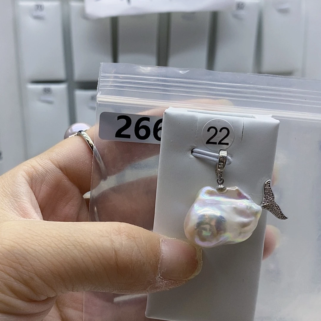 颈饰合金淡水珍珠