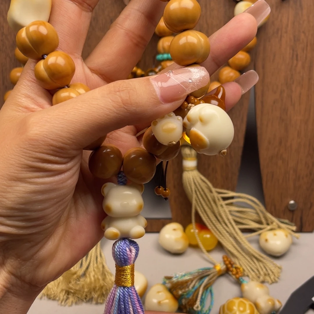 小***鱼吊坠猴头核桃全品无暇毕业级爱心屁桃17尺寸