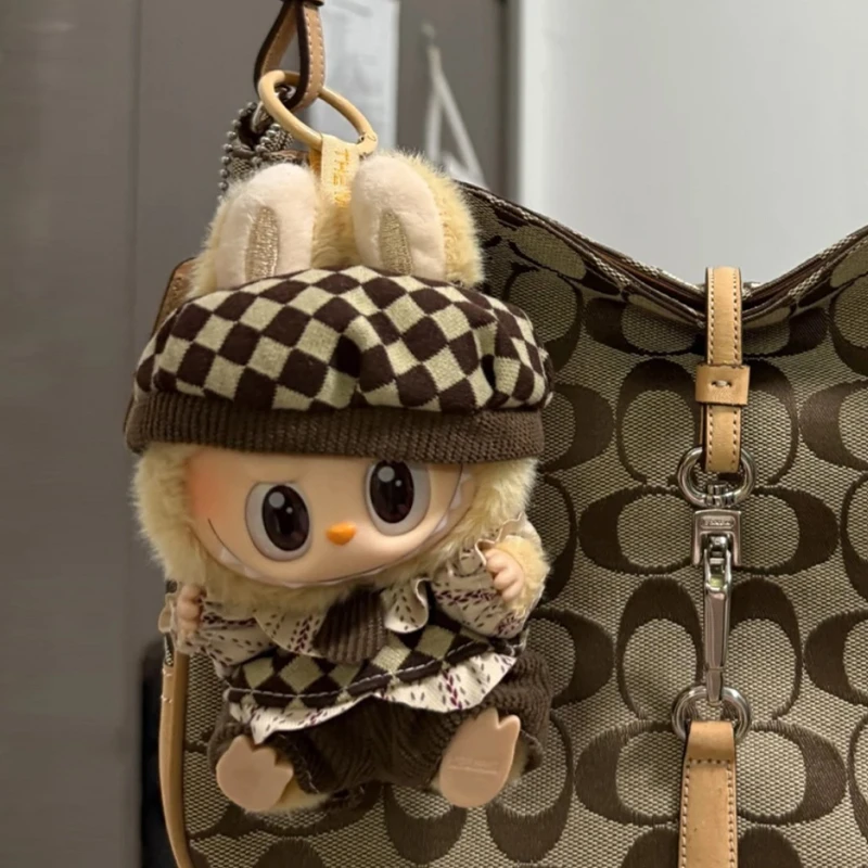 【新人福利】拉布布娃衣labubu一二三代针织套装玩具15可穿特色娃衣