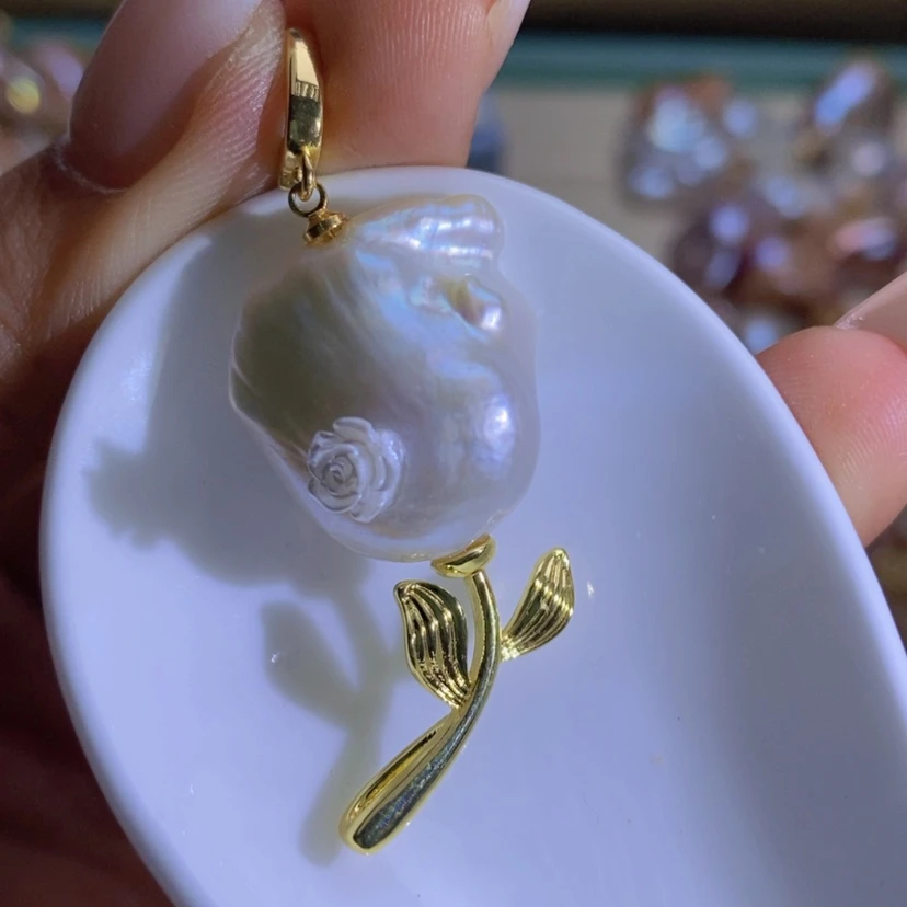 【闪购商品】淡水珍珠天然珍珠（微瑕）随机合金