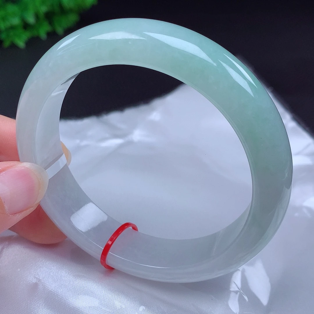 翡翠未镶嵌手镯62圈432711