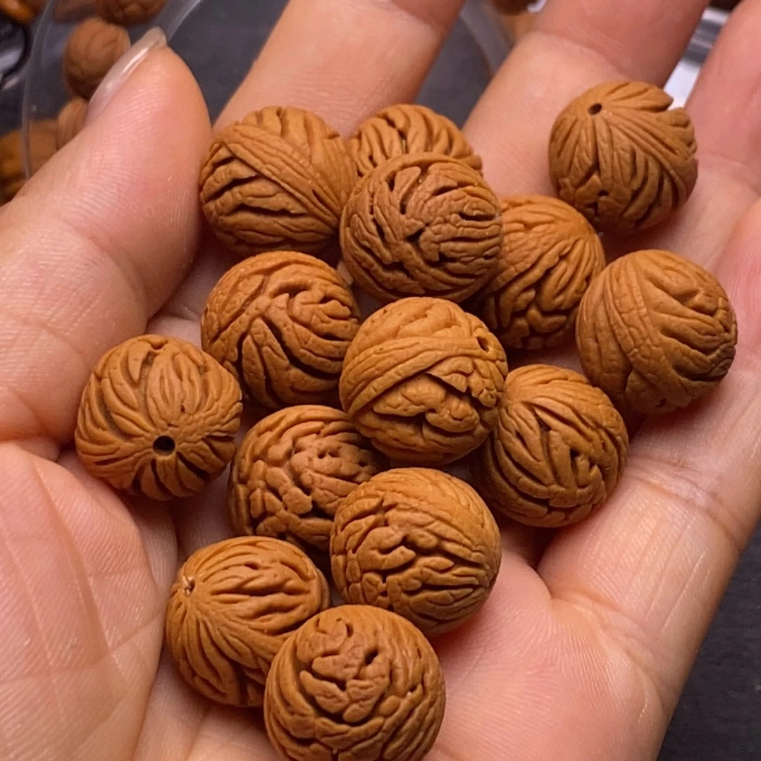 秦岭龙纹桃核手串15
