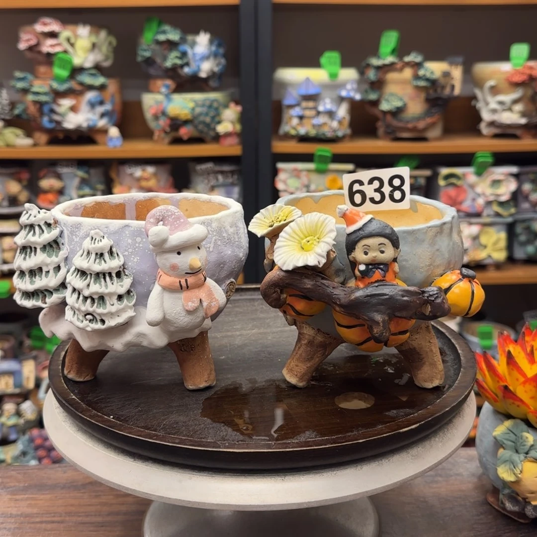 【闪购商品】陶瓷粗陶手捏