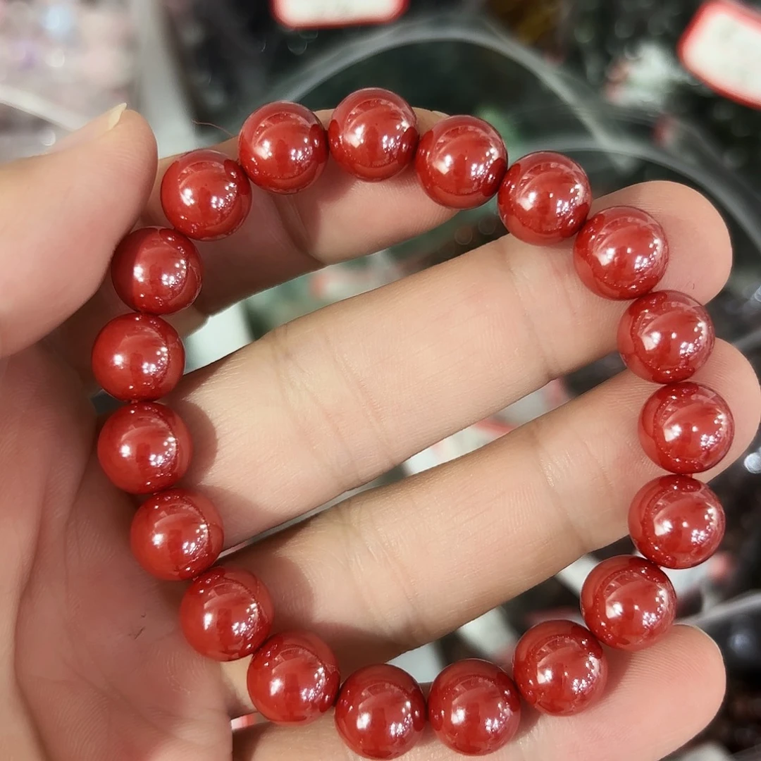 未镶嵌手串水晶红卡10