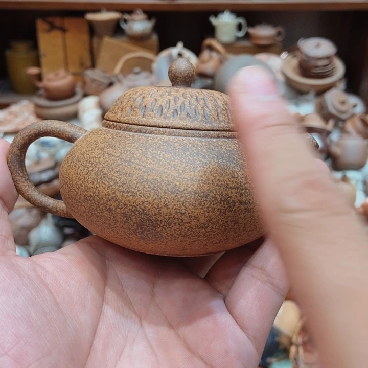 柴烧老岩泥高端茶器