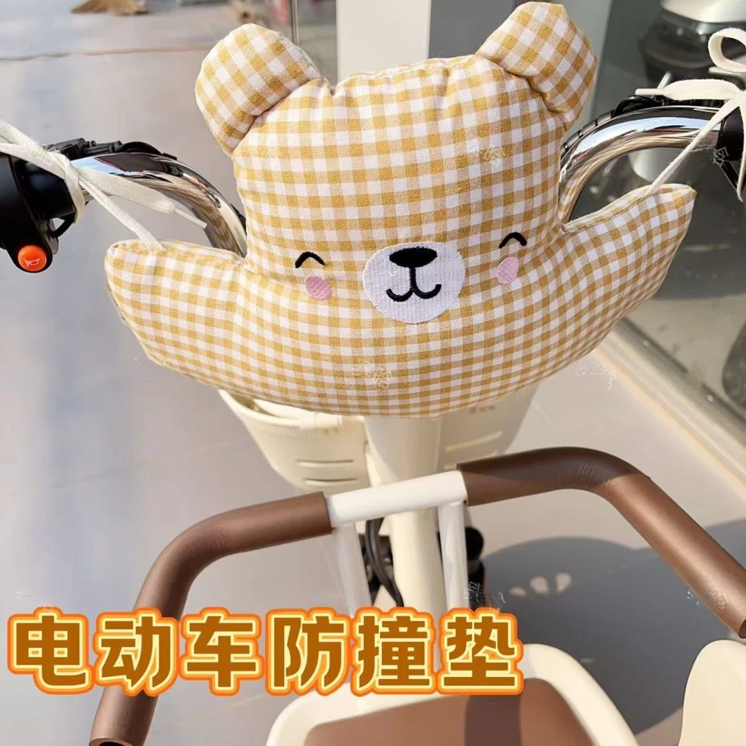 加厚加大电动车防撞垫婴儿护头枕宝宝前置座椅保护X