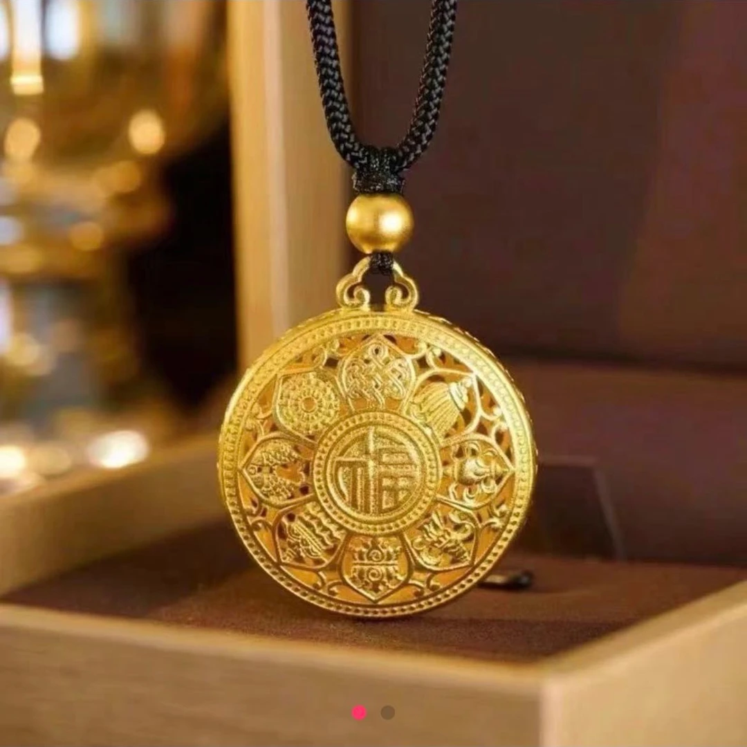 合金八宝项坠/吊坠