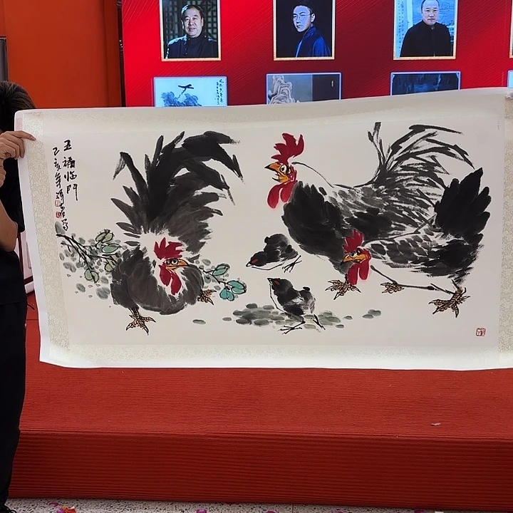 国画王泽喜老师去伪存真