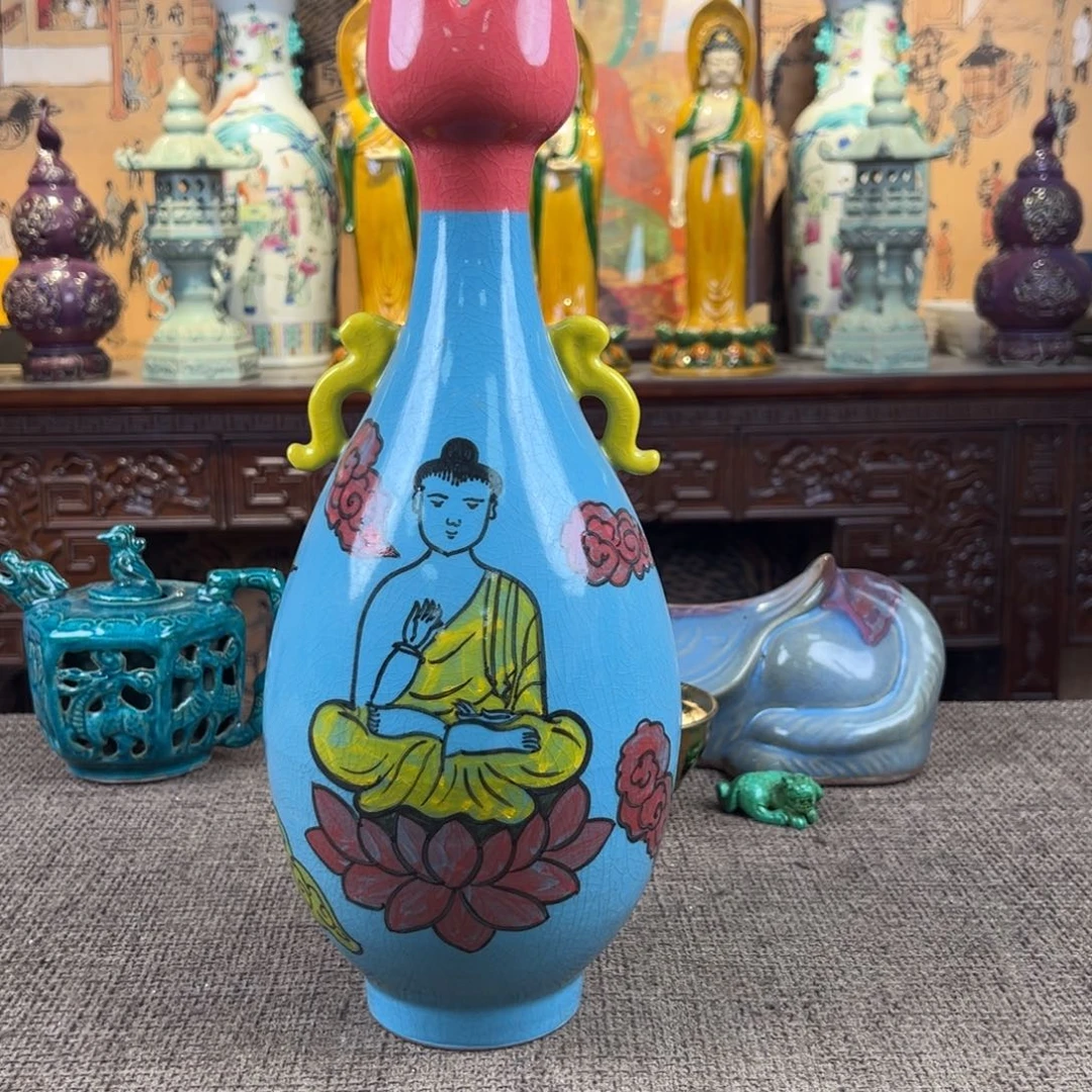 瓷片正能量陶瓷艺术品