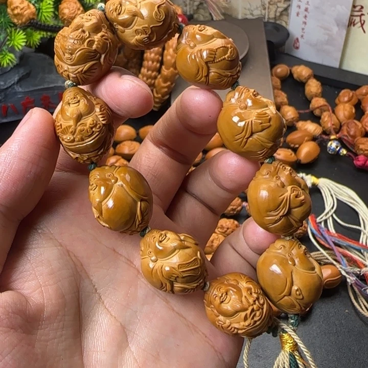 橄榄核手串/手链财神