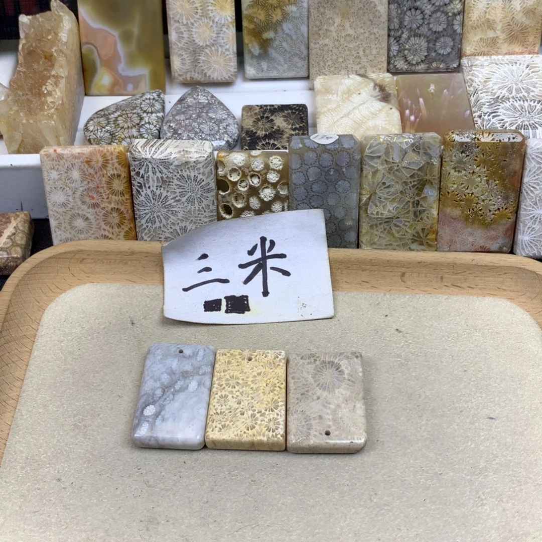姜***y未镶嵌无硅化珊瑚（珊瑚玉）