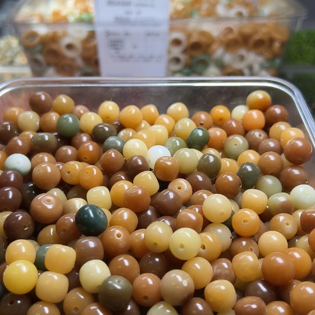白玉菩提吊坠微瑕敦煌混300颗