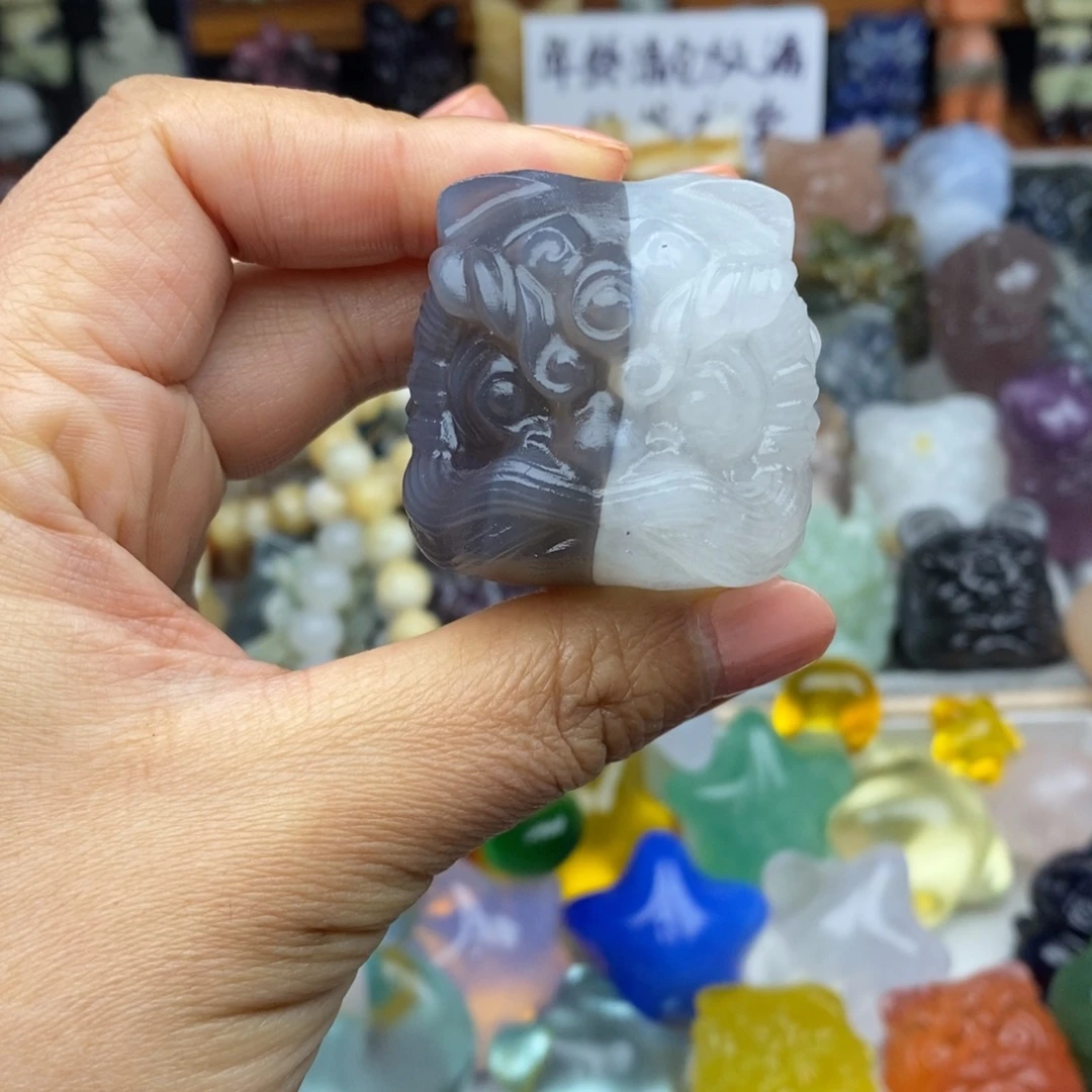 石材手把件 摆件 挂件