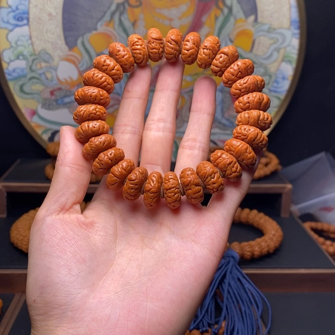 手串桃核D**G龙纹桃核大肠