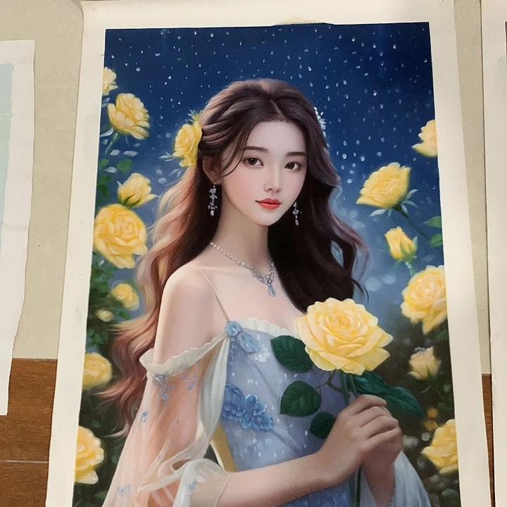 油画60*90手绘油画