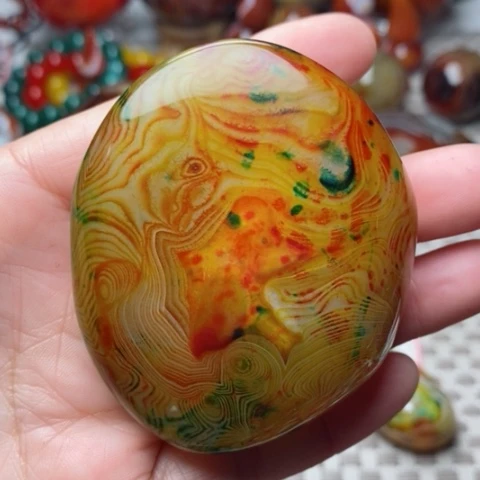 未镶嵌玛瑙/玉髓珠宝奇石峰*打孔不退不换