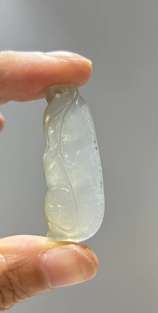 A货冰透双面雕工特色小葫芦