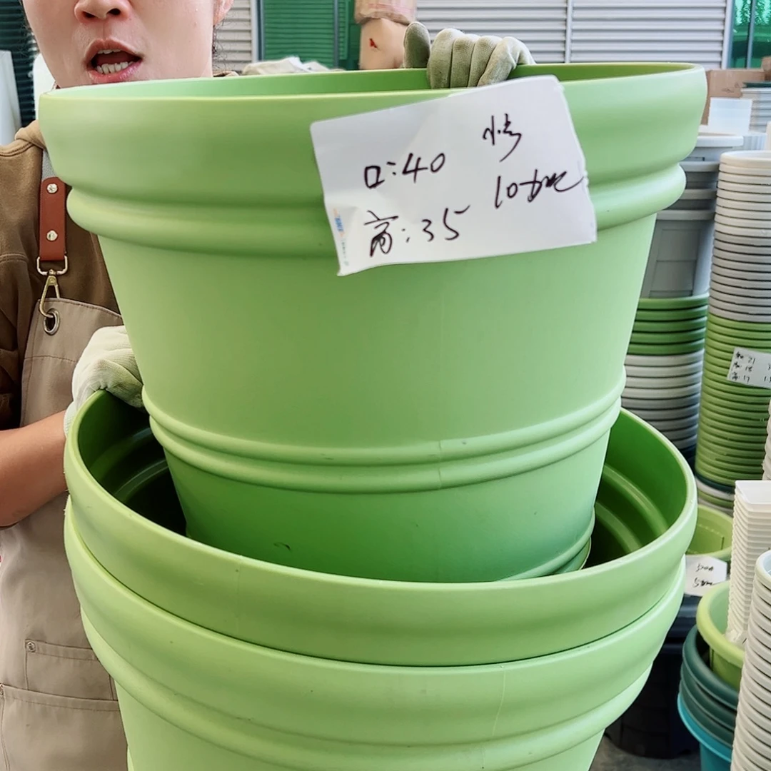 瑕疵仿陶罗马小号果绿色3个无托