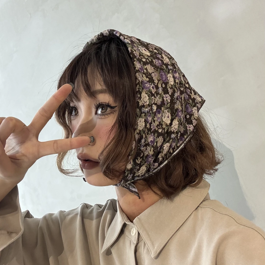 泡菜新款方巾（合集）图片为准丝巾