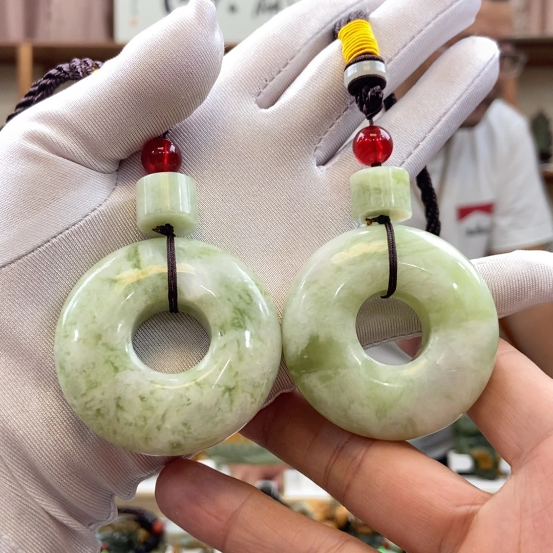 蛇纹石玉未镶嵌手把玉琮（多样性发一件