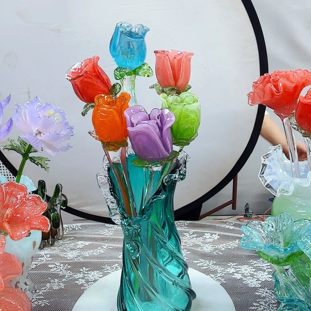 琉璃花瓶花器艺术品