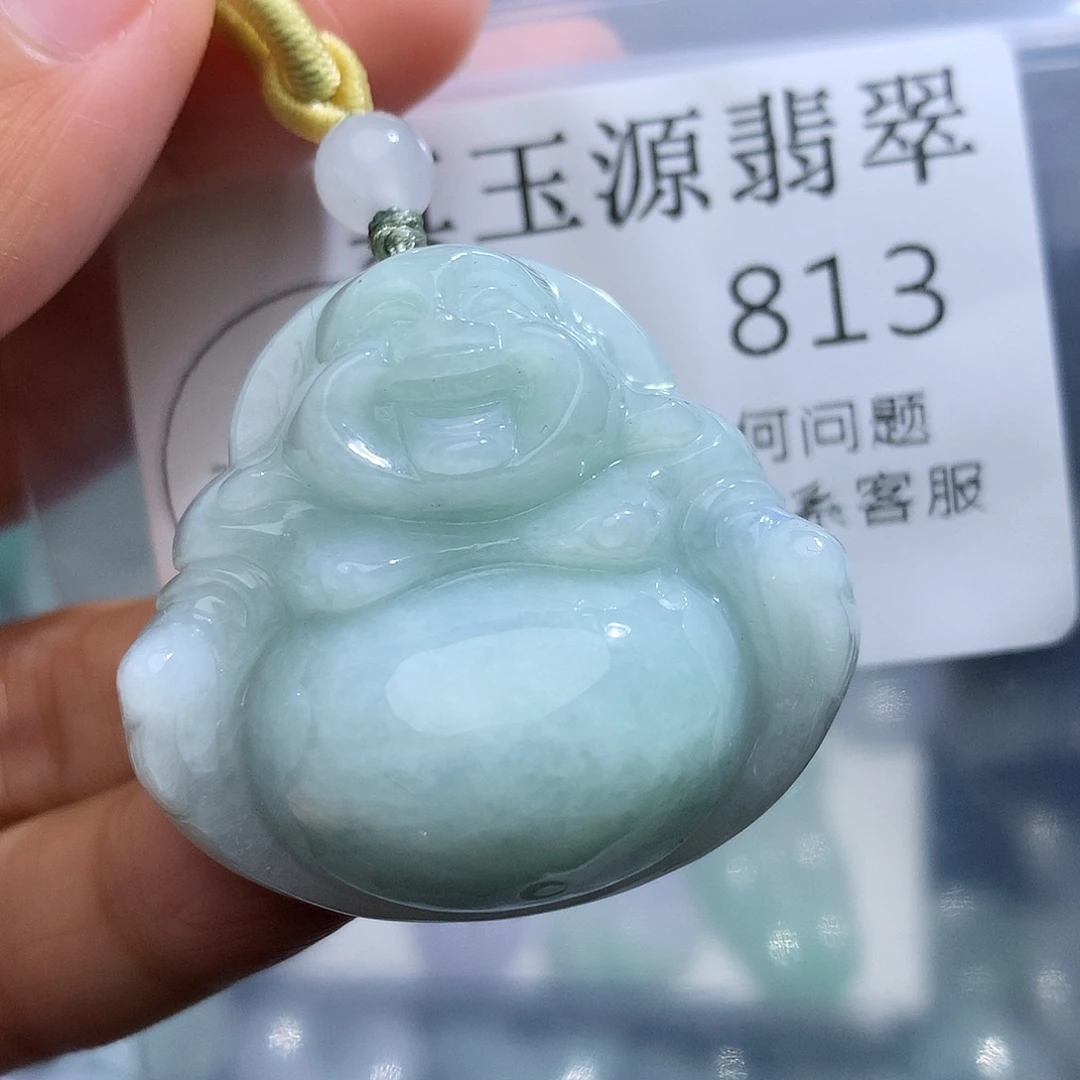 翡翠未镶嵌颈饰813
