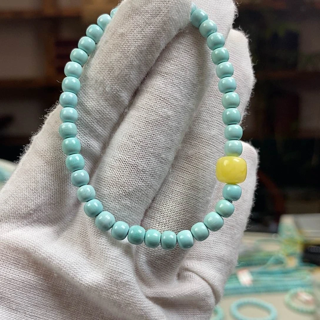 绿松石A88单圈卡4.8未镶嵌悠***.