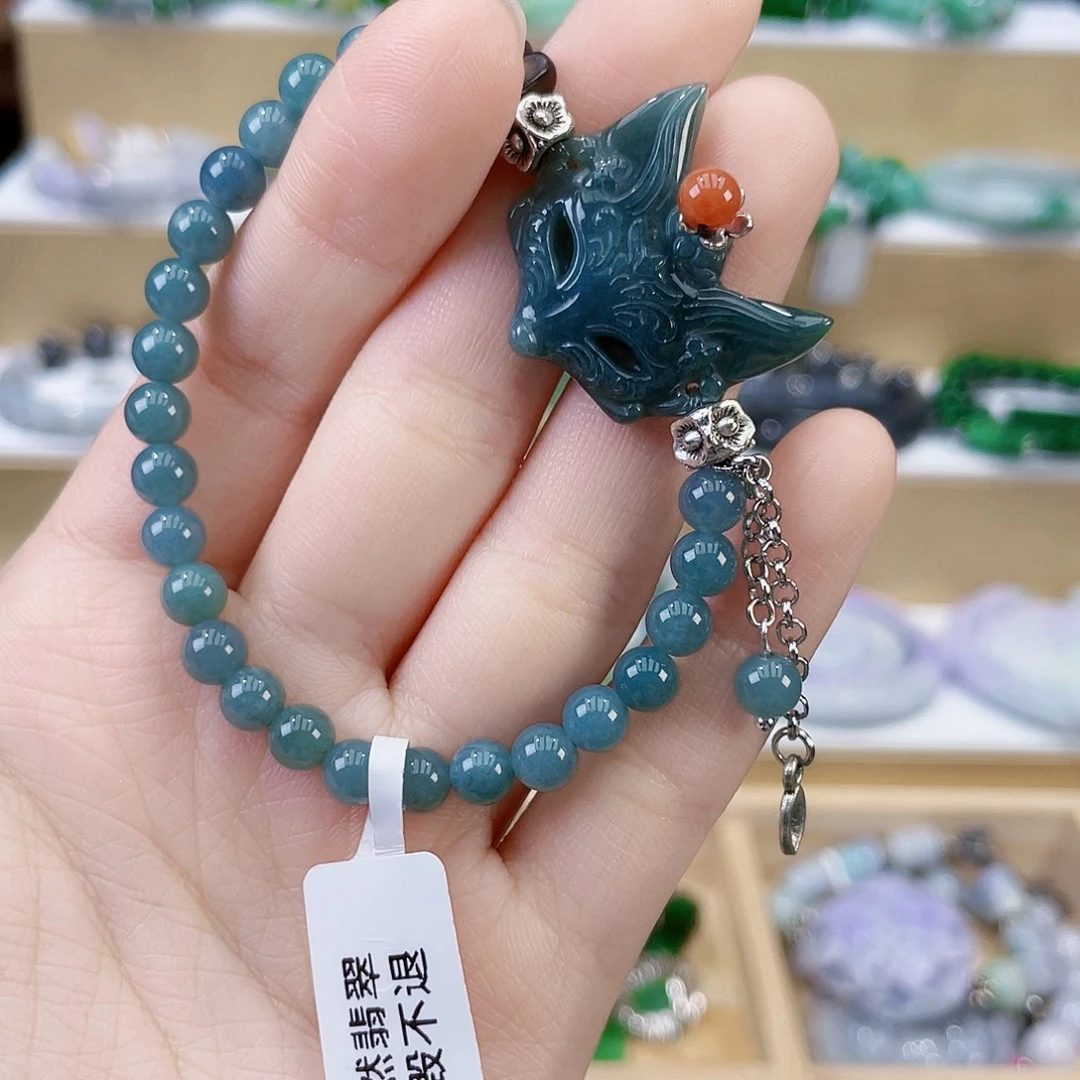 翡翠未镶嵌手链手链