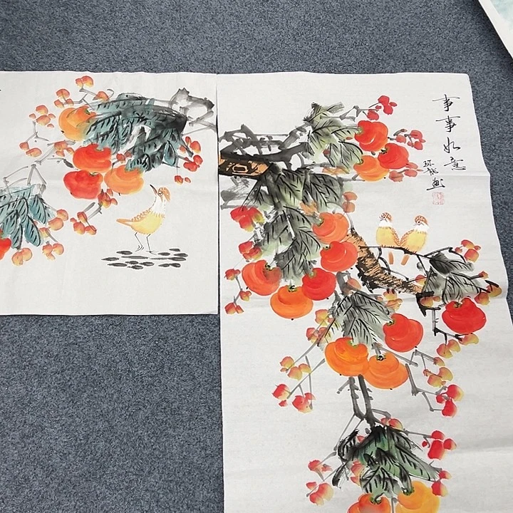 国画纯手绘作品图