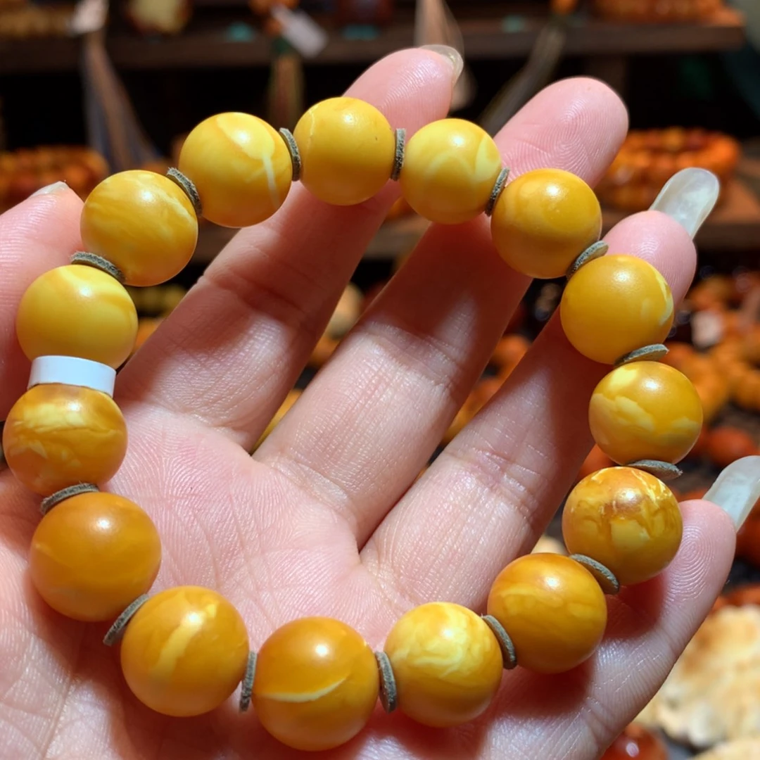 【闪购商品】手串蜜蜡未镶嵌蜜蜡手串