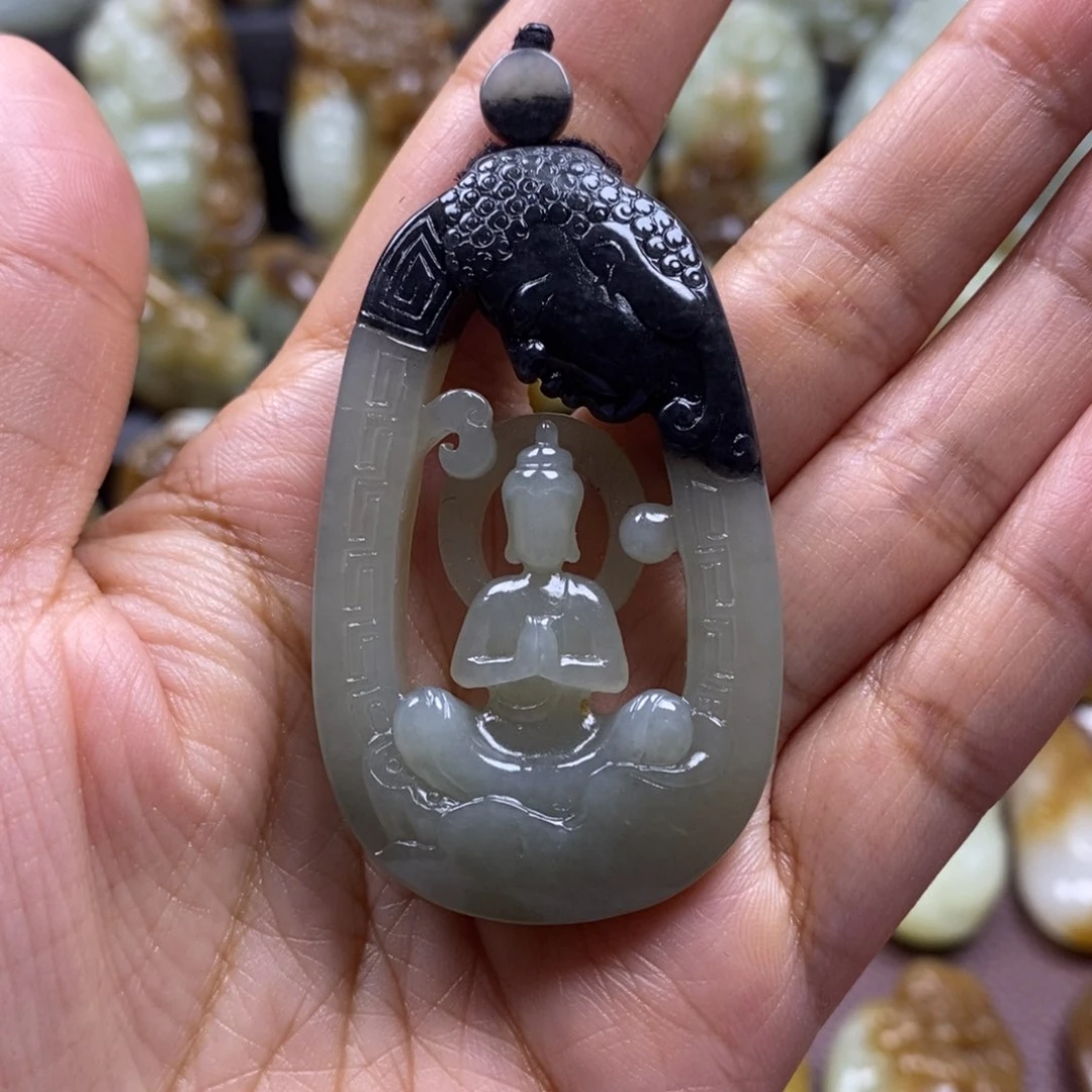 吊坠(不含链)未镶嵌和田玉（糖玉）