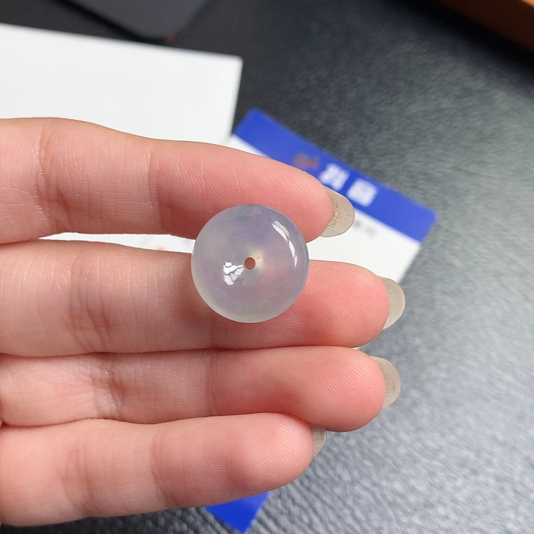 翡翠裸石缅甸天然A货翡翠冰种平安扣