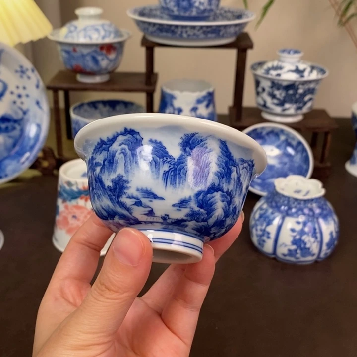景德镇陶瓷手工手绘