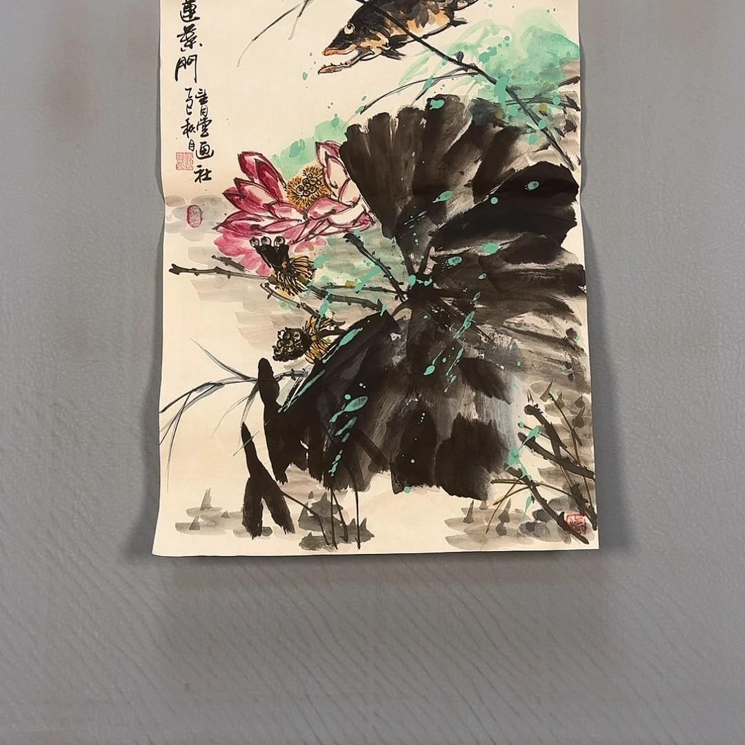国画641 牡丹一如您的脸颊
