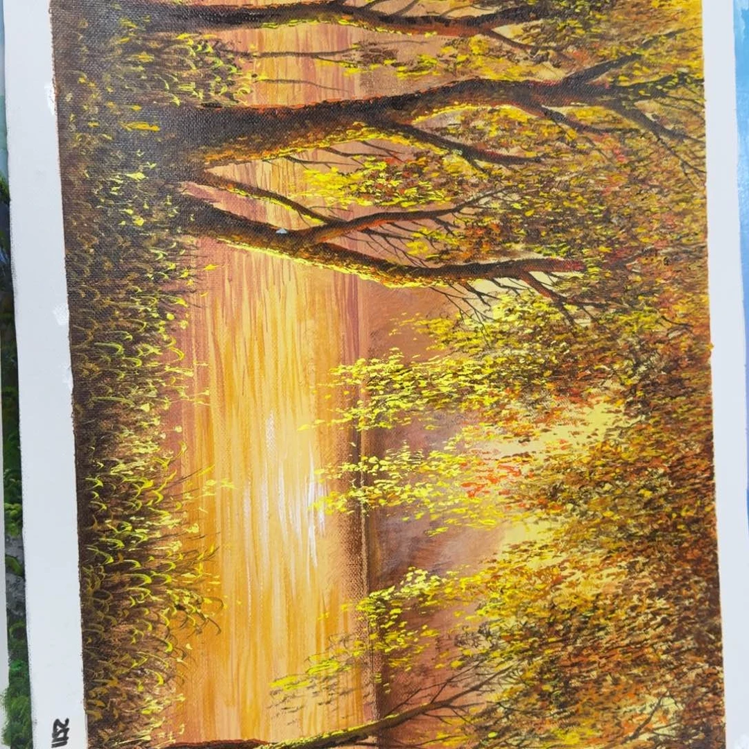 油画我也想要这样一