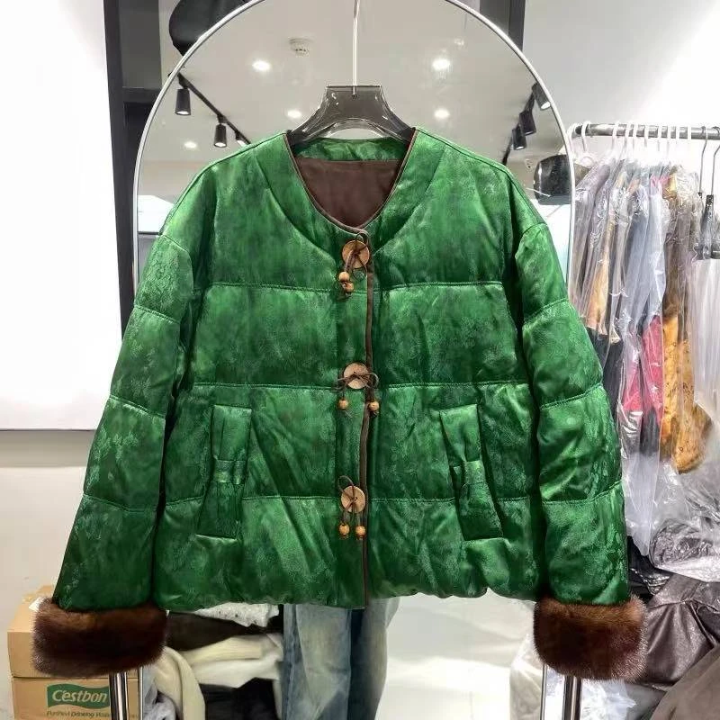 新中式国风秋冬短款加棉外套棉袄2025新款百搭宽松高级感棉衣632