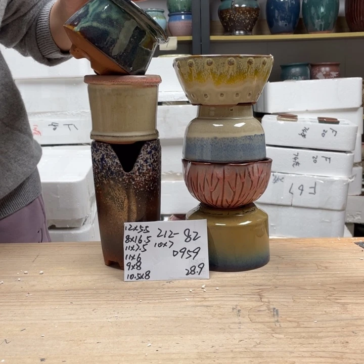 紫砂花盆多肉花盆微瑕82