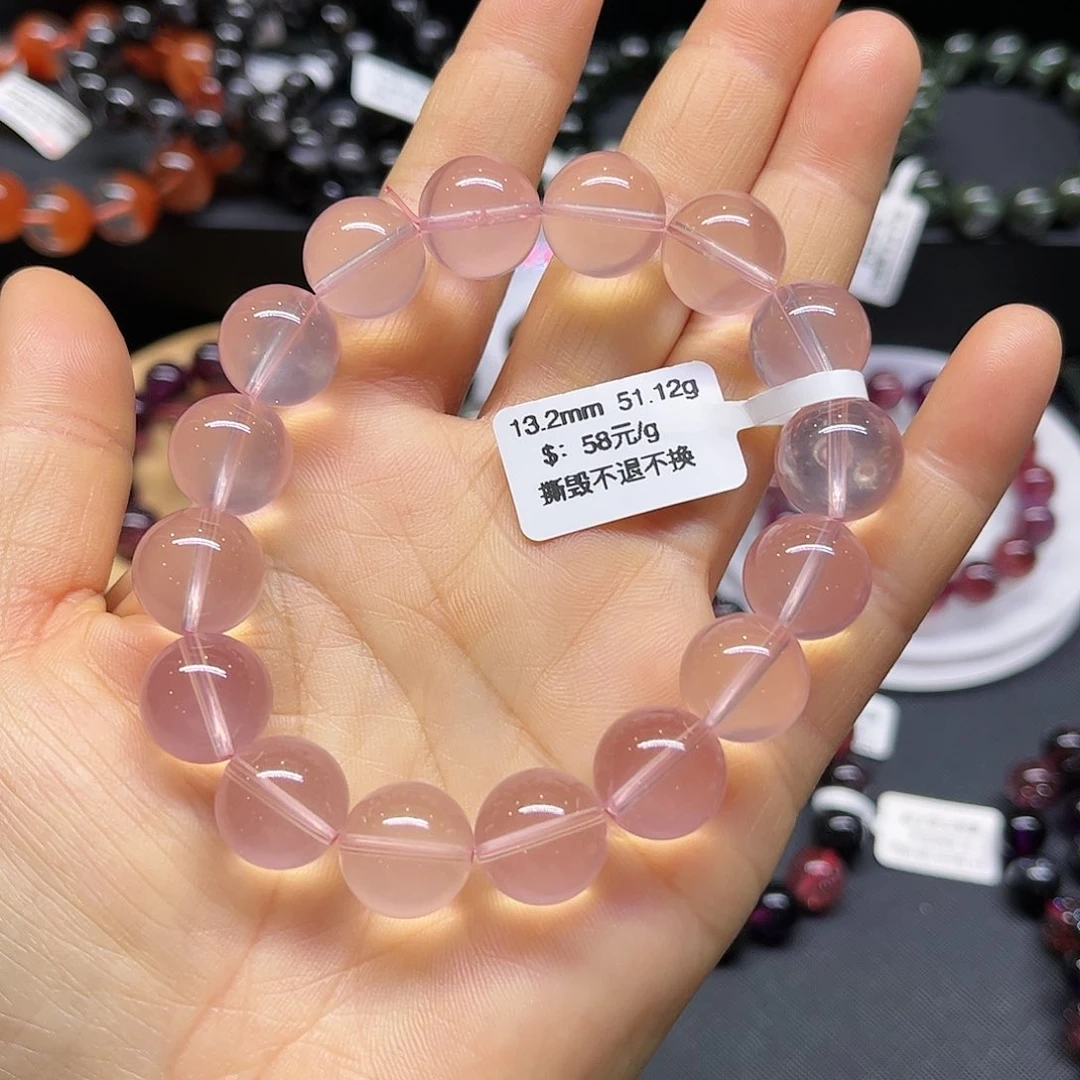 水晶手链未镶嵌天然水晶