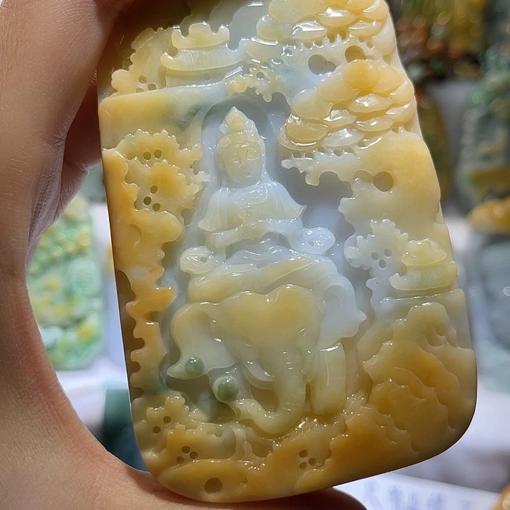 吊坠(不含链)未镶嵌翡翠