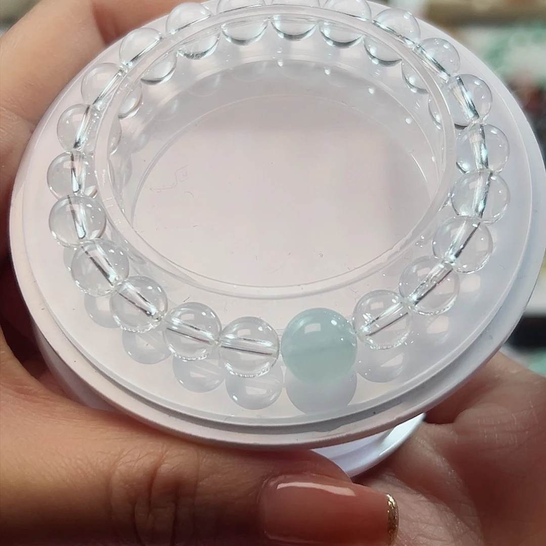 水晶手链未镶嵌水晶手串8m m