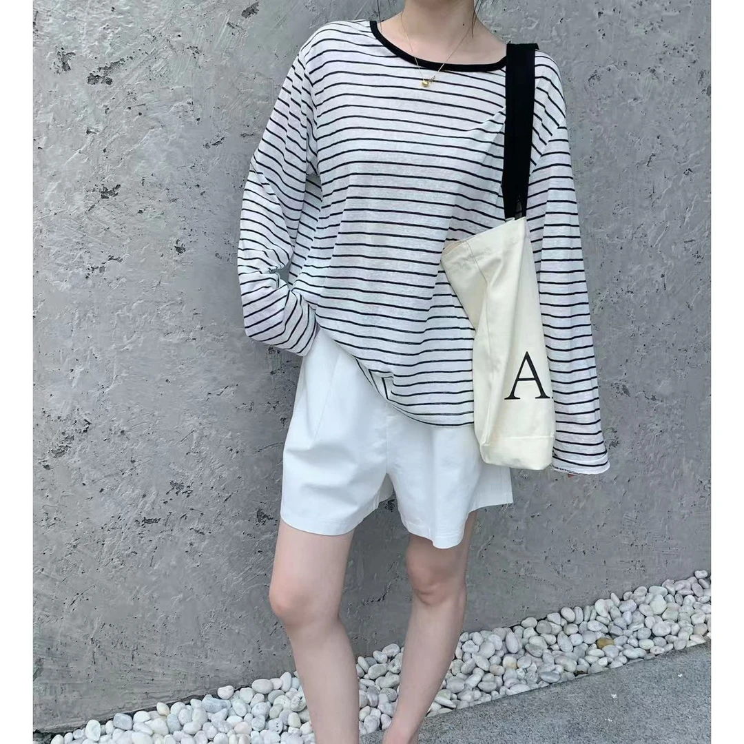 Z6310#『露背小心机~』韩系长袖防晒外搭简约罩衫上衣