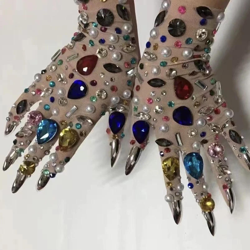 【Seven】派对水钻彩钻满钻搭配手套