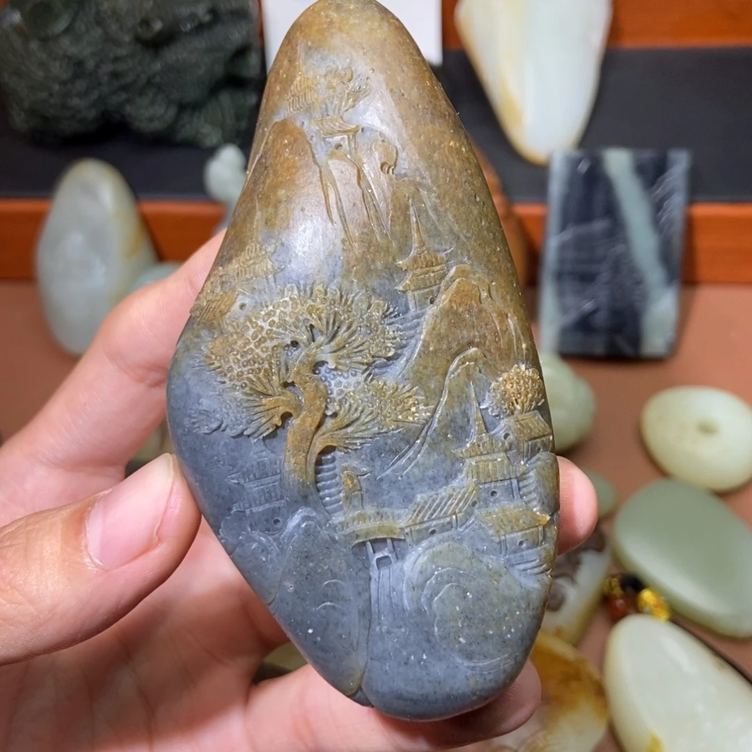 未镶嵌和田玉挂件