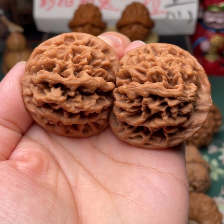 【闪购商品】把件文玩核桃43全品秦闷