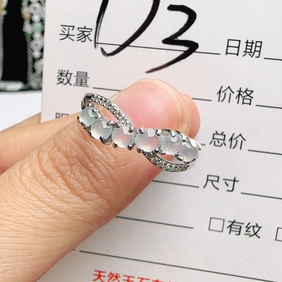 银S925镶嵌手链翡翠