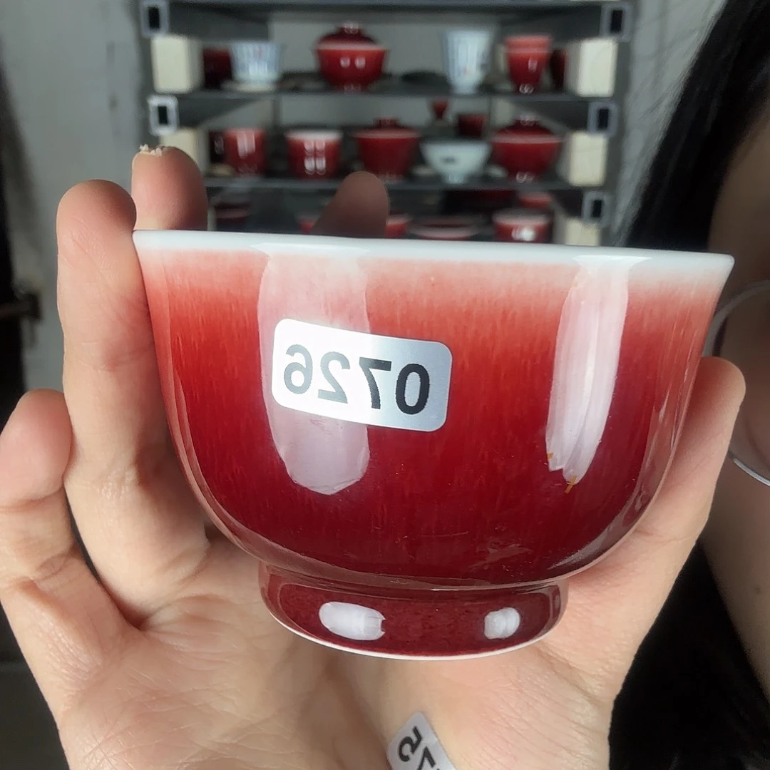 瓷片景德镇郎红陶瓷